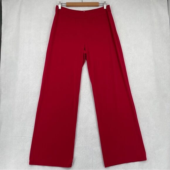 Badgley Mischka American Glamour Jersey Pants L - Picture 2 of 10